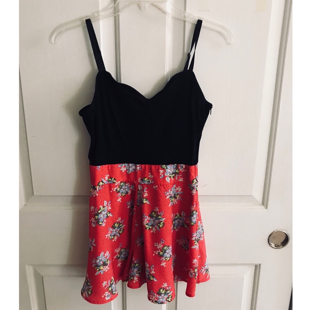 Floral Romper Dress